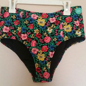 High Waist Swimsuit Bottoms -NWT